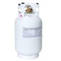 Ysn Imports YSN Imports YSN10LB 10 lbs Steel Gas Cylinder; White Y6E-YSN10LB